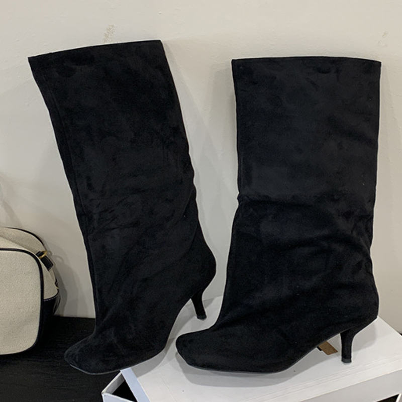 Winter Street Punk Round Toe W - Knee High Boots Women recension och pris
