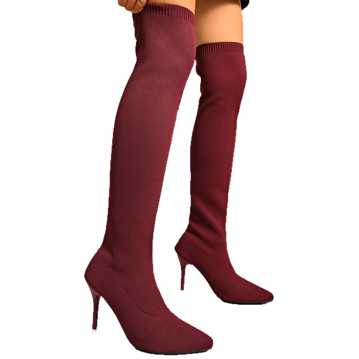 Over-the-knee Sock Boots Women - Sock Boot Women recension och pris